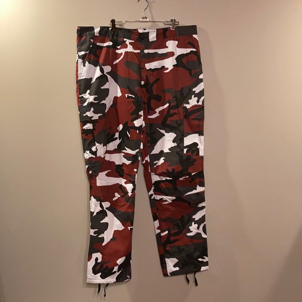 Rothko Red Camo Pants